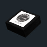 Business Logo Modern Company Employee Promotional Gift Box<br><div class="desc">Create your own patch with your business logo by clicking the "Personalize" button. Easily resize,  move or remove and add brand elements and colours to create a unique gift box for your company by using the "Edit using Design Tool." nested under the "Personalize" button</div>