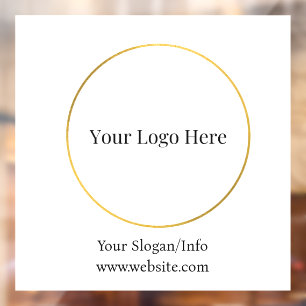Business Logo   Modern Company Template Window Cling