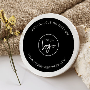 Business Logo Modern Corporate Gift Branded Coaster