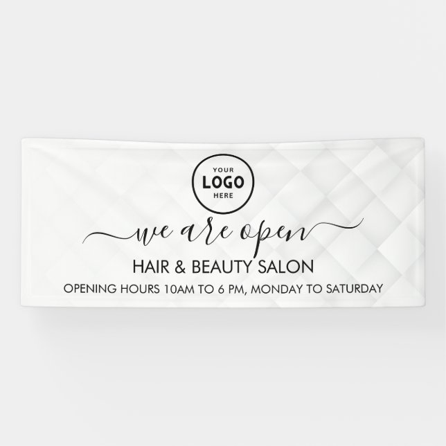 Business Logo Modern Professional 6' Banner (Horizontal)