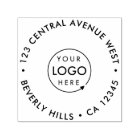 Business Logo | Modern Round Return Address