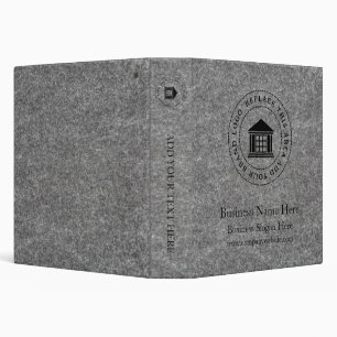 Business Logo   Name   Simple Custom Binder
