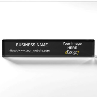 Business Logo Nameplate