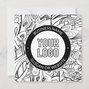 Business Logo or Design & Editable Text Template