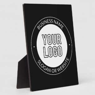 Business Logo or Design & Editable Text Template Plaque