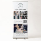 Business Logo Photo Collage QR Code