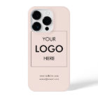 Business Logo Professional Blush Pink