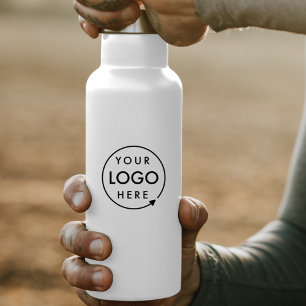 Business Logo   Professional Branded Water Bottle