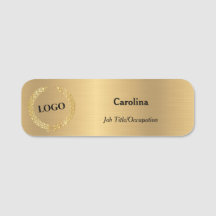 Business Logo Promotional Company Gold