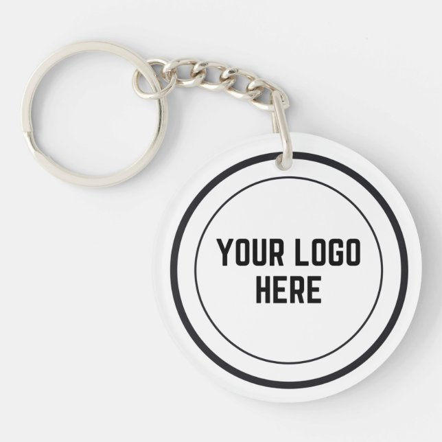 Business Logo Promotional Keychain (Front)