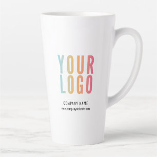 Business Logo Promotional Latte Mug