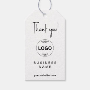 Business Logo Qr Code Hang Tags Follow us!