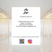Business logo qr code instagram custom text