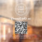 Business Logo QR Code White Connect With Us