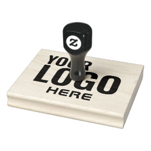 Business Logo Rubber Stamp