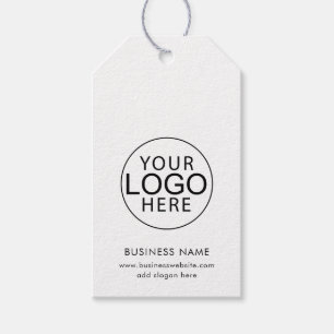 Business Logo Swag Custom Gift Tags