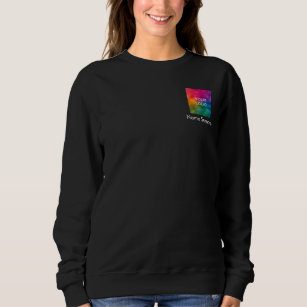 Business Logo Template Bulk Employee Women's Basic Sweatshirt