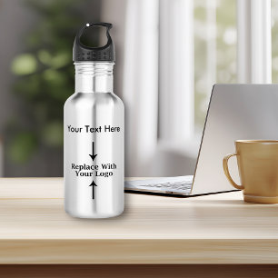 Business Logo Water Bottles