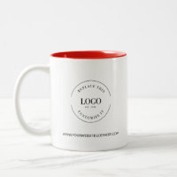 Business logo website Black white custom Promo