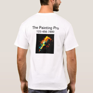 Business Logo Work Shirts For A House Painter