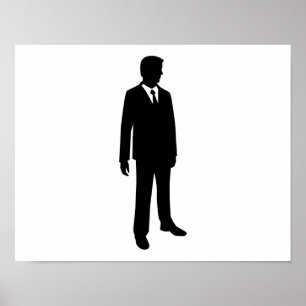 Business man poster