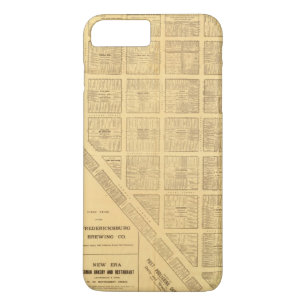 Business Map of San Francisco iPhone 8 Plus/7 Plus Case