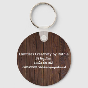 Business Marketing Personalised Logo Keychain