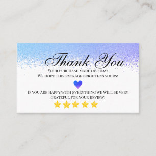 business merci carte de visite fait maison