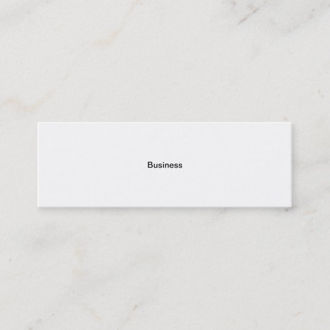Business Mini Business Card (Front)