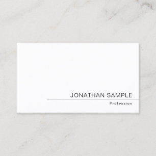 Business Minimalistic Elegant Modern Template Business Card
