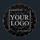 Business Name Add Logo Company Professional Text Dartboard<br><div class="desc">You can customize it with your photo,  logo or with your text.  You can place them as you like on the customization page. Modern,  unique,  simple,  or personal,  it's your choice.</div>