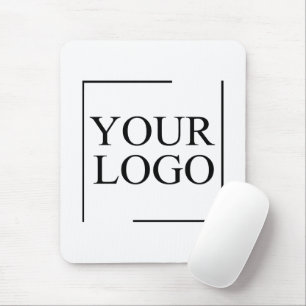 Business Name Add Logo Company Professional Text Mouse Pad
