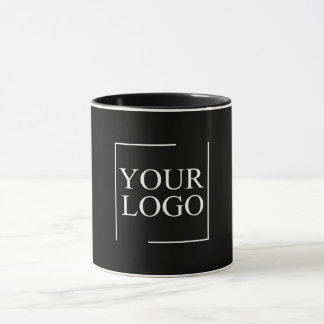 Business Name Add Logo Company Professional Text Mug