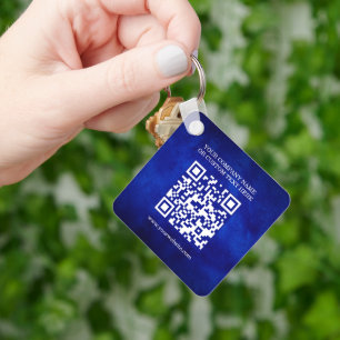 Business name and Logo Keychain
