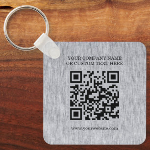 Business name and Logo Keychain