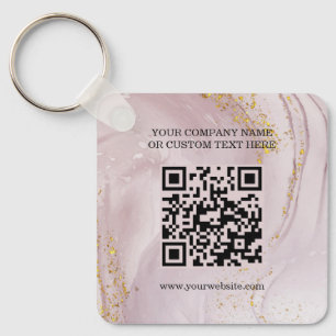 Business name and Logo Keychain