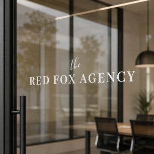 Business Name   Company Branded Window Cling