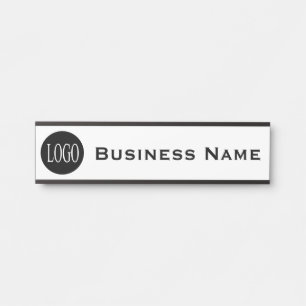 Business Name Company Front Office Door Sign