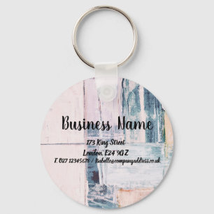 Business Name Marketing Personalised Keychain