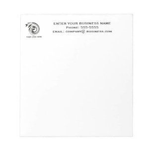 Business notepad with Logo