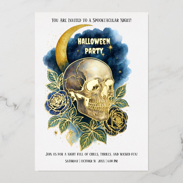 Business Office Community Halloween Creepy Party (Front)