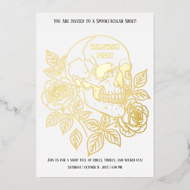 Business Office Community Halloween Creepy Party (Front)