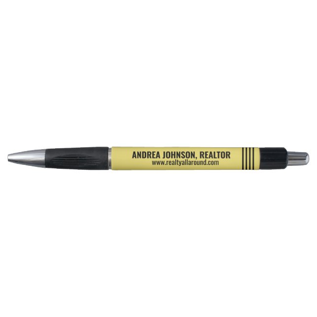 Business Office Pen with Personalized Text (Front)