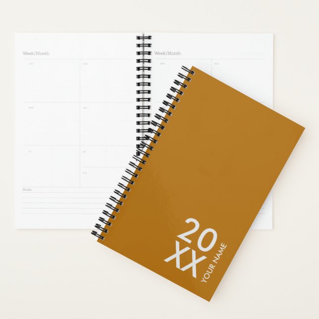 Business Personal Personalizing Weekly Planner (Display)