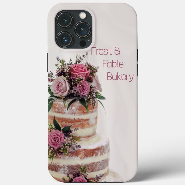 Business Phone Bakery Design Case-Mate iPhone Case (Back)