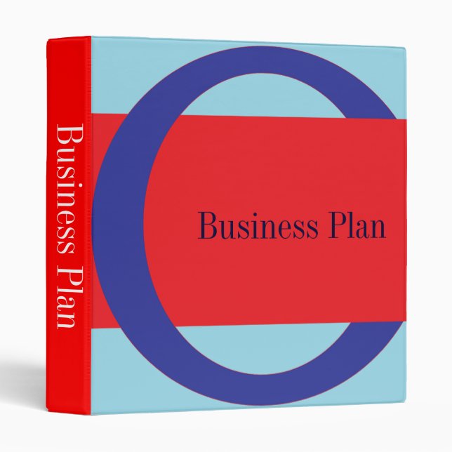 Business Plan binder (Front/Spine)