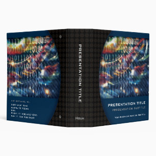 Business Presentation 0100101 Code Binary Binder