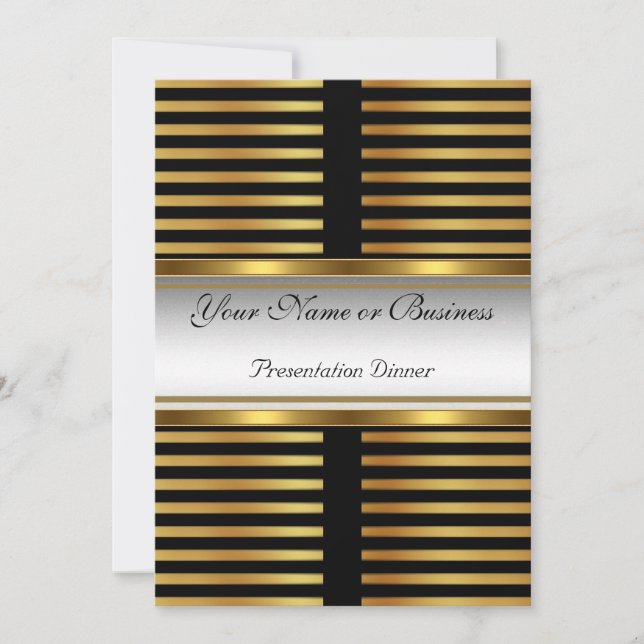 Business Presentation Invitation (Front)