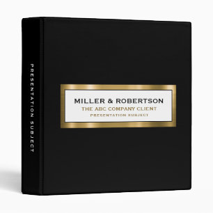 Business Presentation Portfolio Book Binder