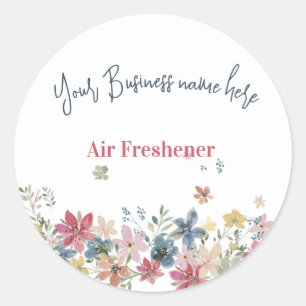 Business Product Label Field Flower